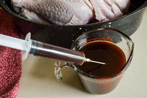 Simmer turkey in heavy skillet until tender. How to Inject Turkey Marinade | eHow | Turkey marinade ...