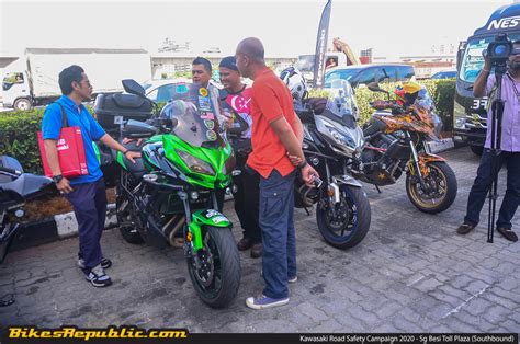 Explain how the following affect road safety. Kawasaki Road Safety Campaign 2020 - free bike check ...