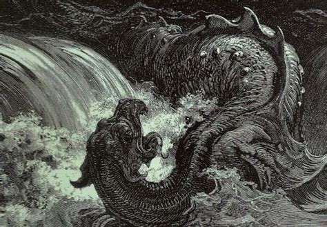 Neirahda Skelos Destruction Of Leviathan Gustave Doré Leviathan