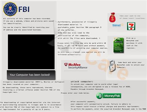 But i did not get this fbi screen in safe mode and normal mode but only a blank white screen. Remove Fake FBI Moneypak Scam Without Paying Fine ...