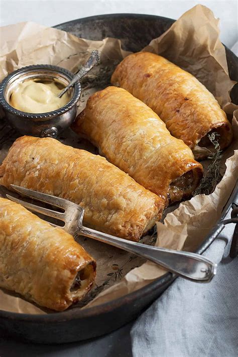 Easy Homemade Sausage Rolls Seasons And Suppers