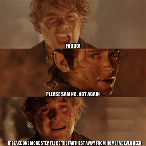 the lord of the rings 10 hilarious frodo and sam logic memes that are too funny