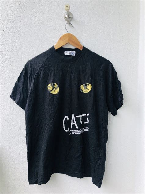 Vintage Original 80s Cats Sung Through Musical Etsy Used Clothing