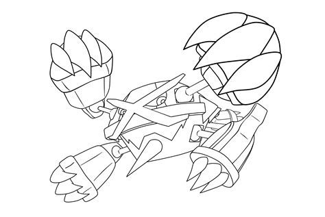 To print the coloring page: Photos - Bild - Galeria: POKEMON MEGA RAYQUAZA COLORING PAGES