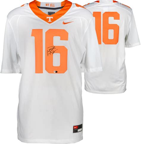 Peyton Manning Tennessee Volunteers Autographed Nike White Limited