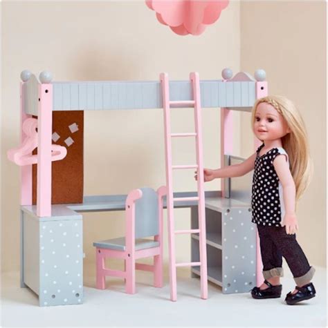Bunk Bed For 18 Inch Dolls Baby Doll American Girl Furniture In