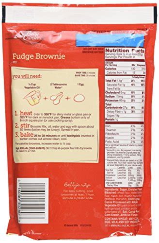 Betty Crocker Fudge Brownie Mix 1025 Ounce Pouches Pack Of 3