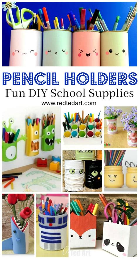 20 Back To School Crafts And Ideas Red Ted Art Kids Crafts Diy