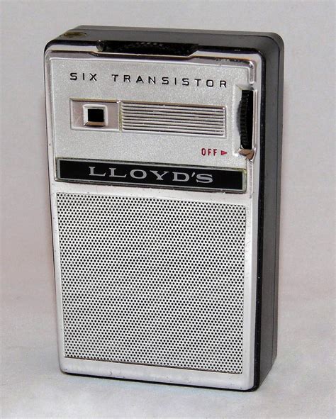 Flickrpaciorg Vintage Lloyds 6 Transistor Am Radio Model