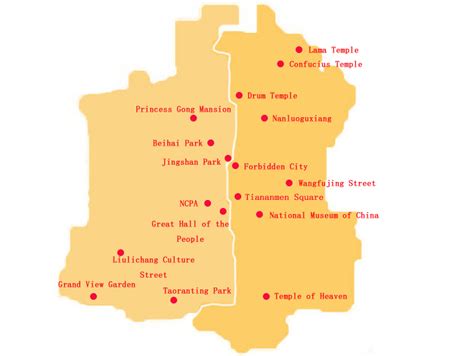 Map Of Beijing Districts