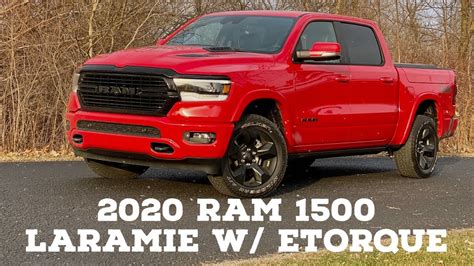 2020 Ram 1500 Laramie Hemi Etorque Features And Walkaround Youtube