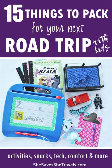 Road Trip Essentials 15 Things To Pack On A Road Trip With Kids