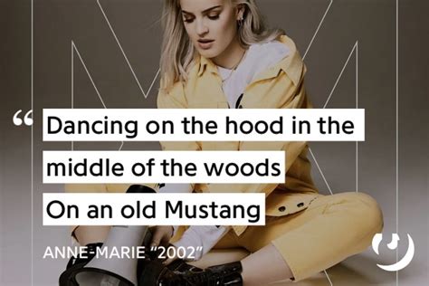 Anne Marie 2002 Lyrics Song Lyric Quotes Favorite