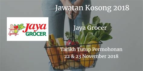 A bustling city but one with little of interest for the casual tourist. Jawatan Kosong Jaya Grocer 22 & 23 November 2018 ...