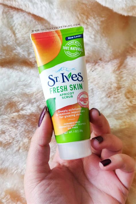 Stives Fresh Skin Apricot Face Scrub Review The Pink Velvet Blog