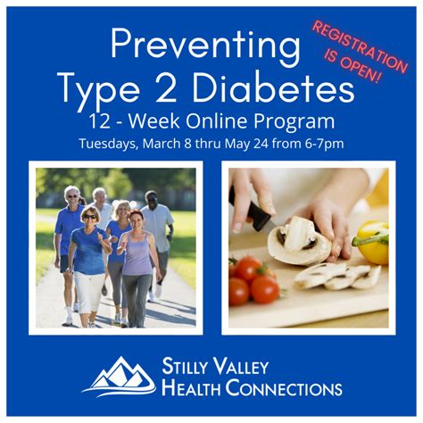 Preventing Type 2 Diabetes Start Of 12 Week Series Stilly Valley
