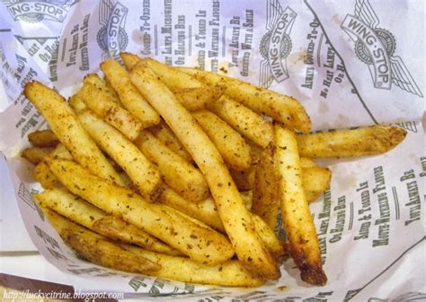 They serve an array of wings, boneless wings and chicken tenders, as well as sides like fries, veggie. Parmesan fries wingstop.