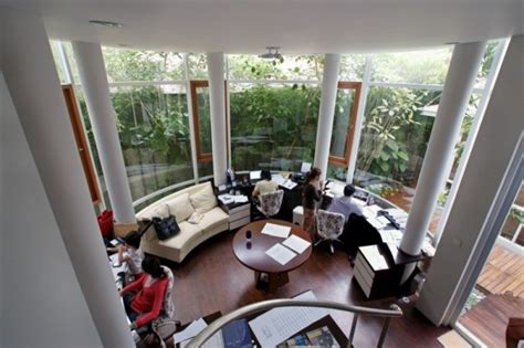 Futuristic Office Design Ideas Blazzing House