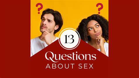 13 questions about sex — awesome marriage — marriage relationships and premarital counseling