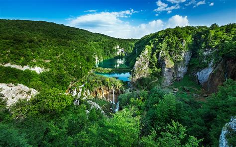 Images Croatia Plitvice Lakes National Park Donja Jezera 1920x1200