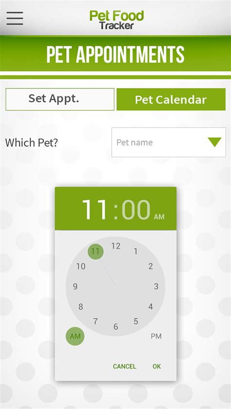What are the best food tracking apps for android? Pet Food Tracker android app on Behance