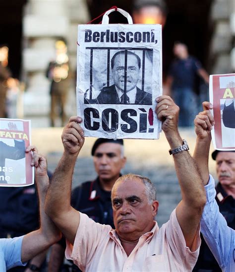 Italian Court Upholds Berlusconi Sentence Setting Stage For Crisis