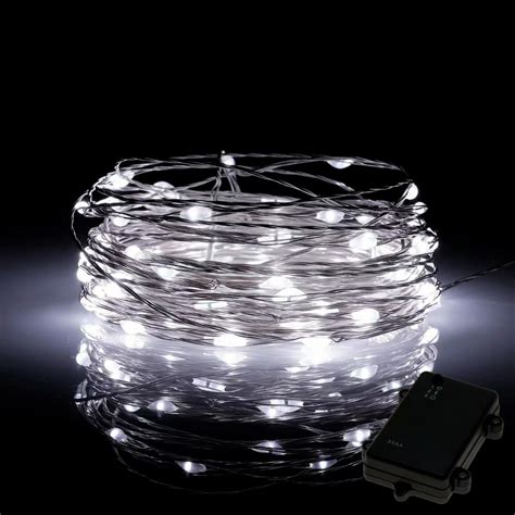 Torchstar Led String Lights Waterproof Outdoor String Lights Battery