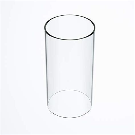 Tllamp Large Size Hurricane Candle Holder Glass Glass Cylinder Open