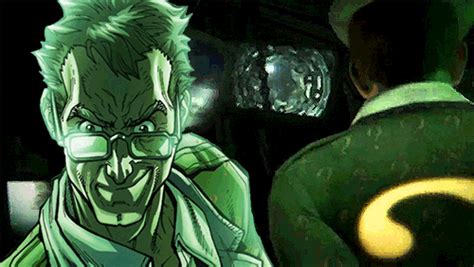 The riddler is also back. The Joker • Batman Arkham City Riddler