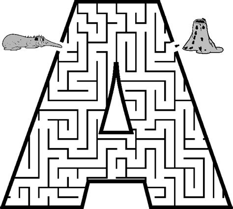 Printable Mazes Best Coloring Pages For Kids