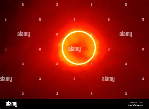 Annular Solar Eclipse Japan Hi Res Stock Photography And Images Alamy