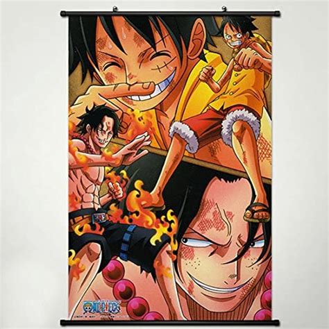 One Piece Wall Scroll Poster Fabric Painting For Anime