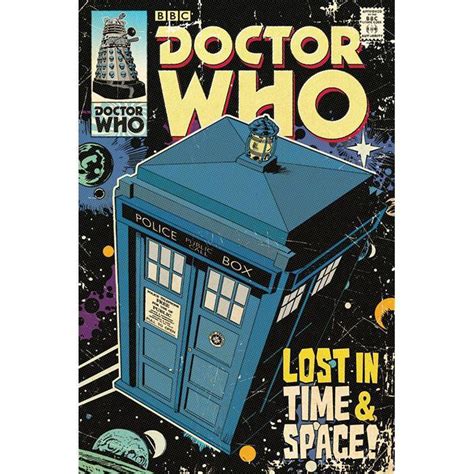 Doctor Who Lost In Time And Space Tardis Wall Poster 61 X