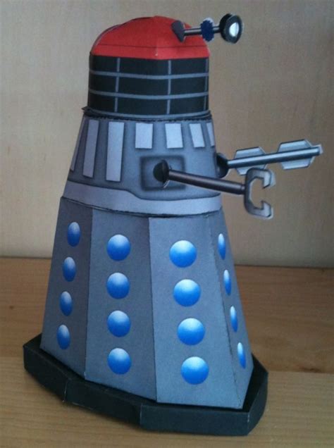 Doctor Who Papercraft Comic Strip Dalek Tektonten Papercraft