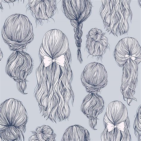 Ponytail Illustrations Royalty Free Vector Graphics And Clip Art Istock