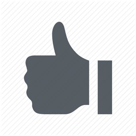 Favorite Hand Left Like Thumbs Up Icon