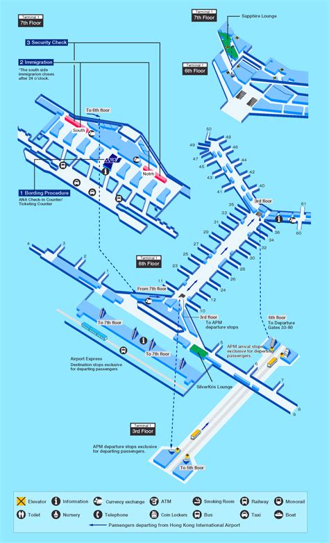 Hong Kong Airport Arrival Hall Floor Plans