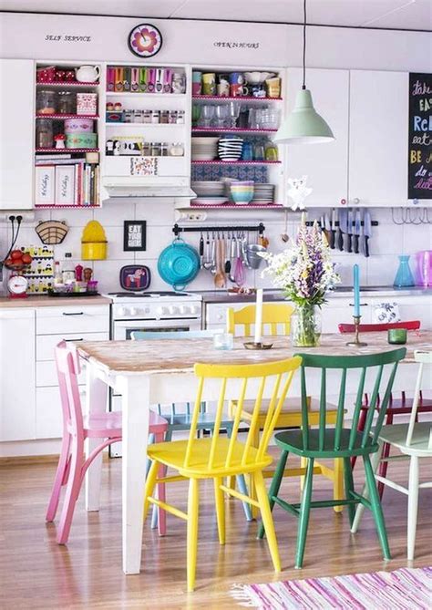 75 Favorite Colorful Kitchen Decor Ideas And Remodel For Summer Project Colorful Kitchen Decor
