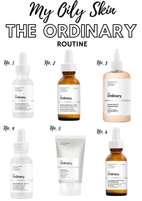 My Oily Skin Routine With Products From The Ordinary Showit Blog