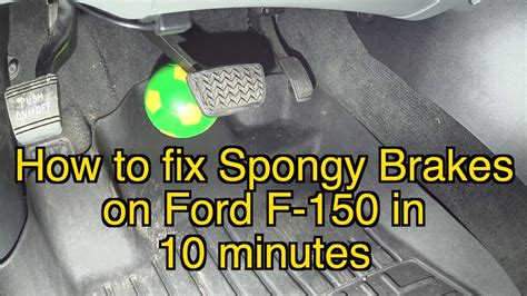 Brake Pedal Goes All The Way To Floor After Changing Pads