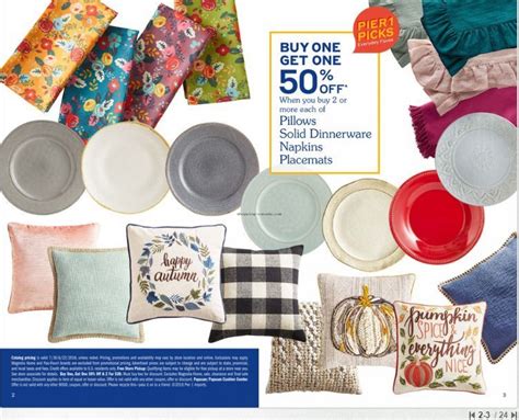 Pier 1 Imports Canada Flyer August 1 August 31 2018 Shopping Canada