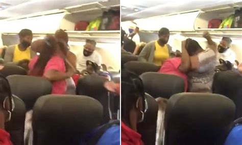 American Airlines Brawl As Passenger Refuses To Wear Face Mask