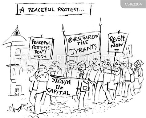 Protest Marches Cartoons And Comics Funny Pictures From Cartoonstock