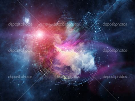 Toward Digital Nebula — Stock Photo © Agsandrew 50620337