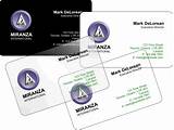 Pictures of Clear Transparent Business Cards