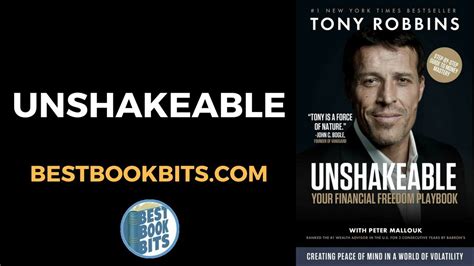 Unshakeable Tony Robbins Book Summary Youtube