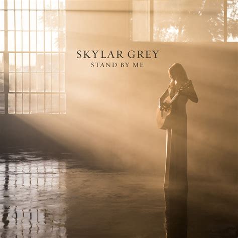 Carátula Frontal De Skylar Grey Stand By Me Cd Single Portada