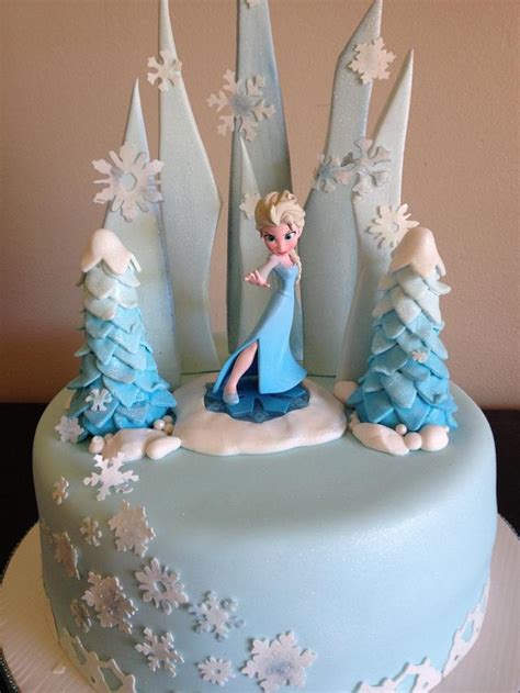 Frozen Elsa Cake Decorated Cake By Misty Cakesdecor