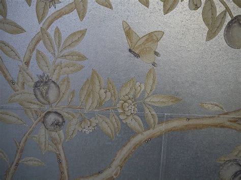 Handpainted Gracie Chinese Wallpaper Painting At 1stdibs