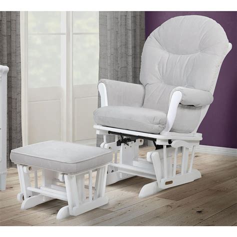 Small room design room ideas bedroom small room bedroom. Shermag Valencia Glider and Ottoman Set - White/ Light ...